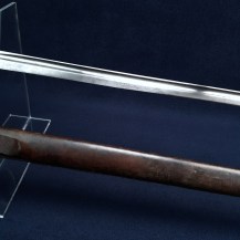 British WW1 1908 Pattern Cavalry Troopers Sword by Enfield, 1916 with Unusual Leather-Covered Steel Scabbard 9